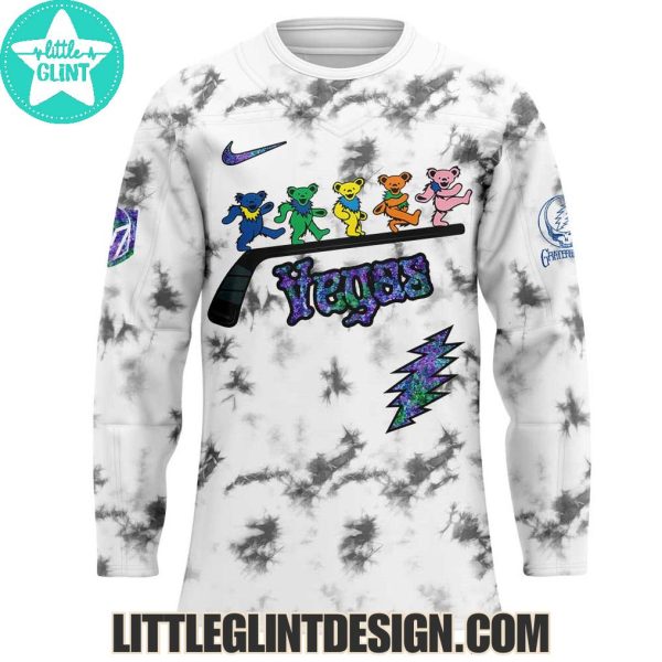 Vegas Golden Knights X Grateful Dead Night 2025 New Limited Edition Hockey Jersey